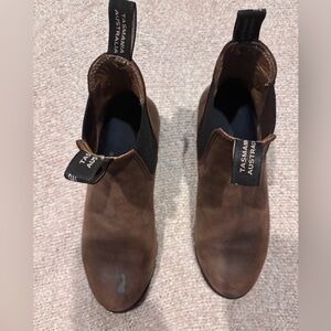 Blundstone Brown Ankle Boots with Heel